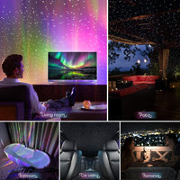 SUMKEA Star Projector, Dinosaur Egg, White Aurora Light