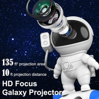 SUMKEA Space Galaxy Projector, Rocket Astronaut, White