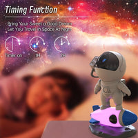 SUMKEA Space Galaxy Projector, Rocket Astronaut, White